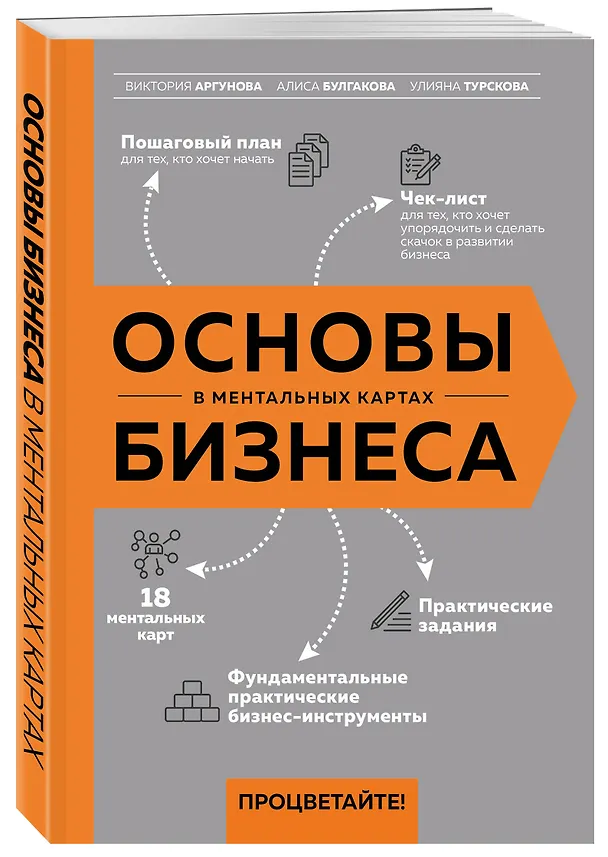 Книга Основы бизнеса в ментальных картах (Виктория Аргунова, Алиса Булгакова, Улияна Турскова) — 4