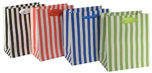 Пакет подарочный бумажный "Вертикаль", А6
