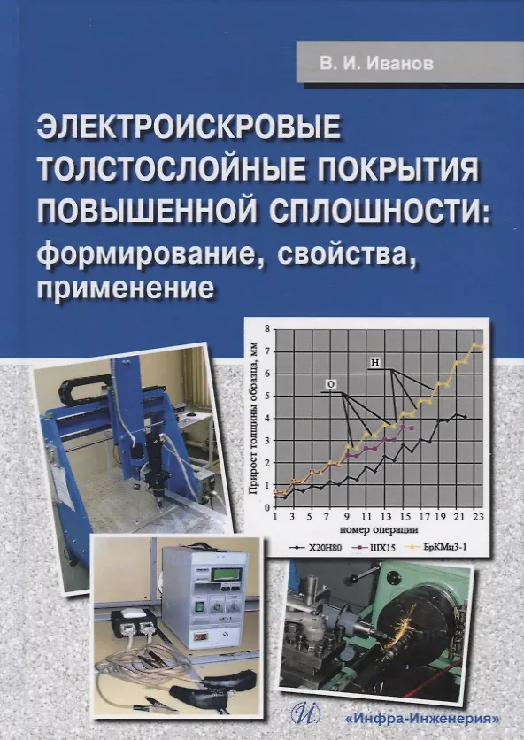 Книга Электроискровые толстослойные покрытия повышенной сплошности: формирование, свойства, применение. Монография (Владимир Иванов) — 1