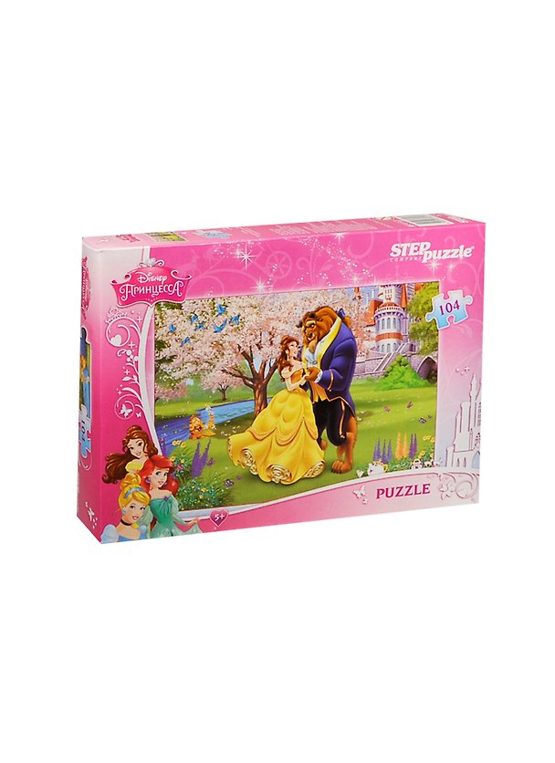 Пазл Disney Красавица и чудовище Step puzzle 104 эл. 82130 2446419 — 1