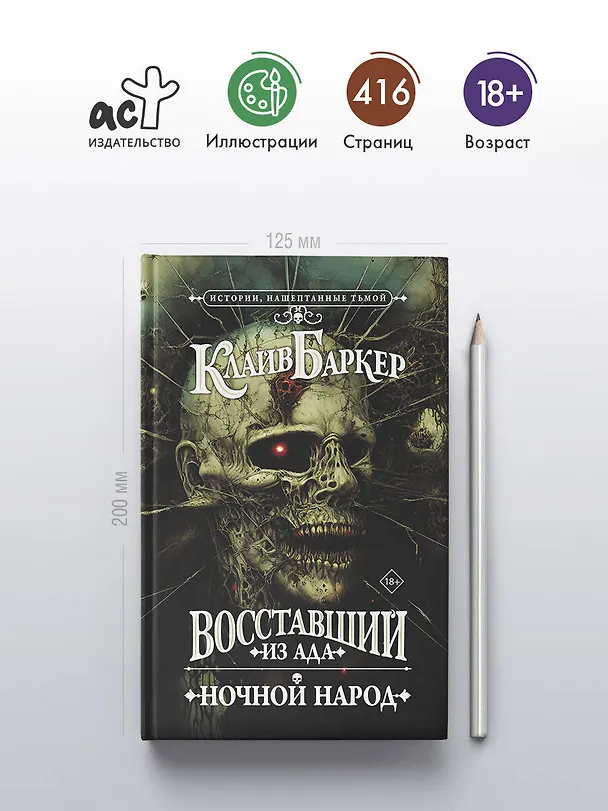 Книга Восставший из ада. Ночной народ (Клайв Баркер) — 7