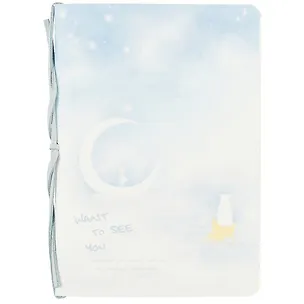 Записная книжка А6 58л кл. "Want to see you" сшивка на шнурке 257627