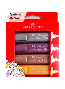 Текстовыделители Faber-Castell, Highlighter TL, 4 цвета