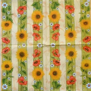 Салфетки Daisy бум. сервировочные Весна (SDOG002501) (33х33) (20шт) (3сл)