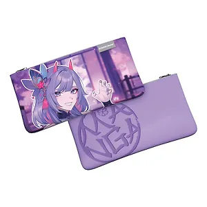 Пенал-косметичка "Manga" 22*12см, ткань, фиолетовый, Erich Krause