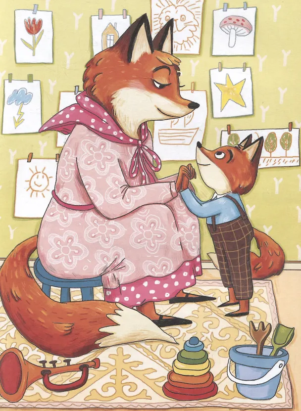 Книга Любимая семья лисёнка Елисея (Анна Купырина) — 3