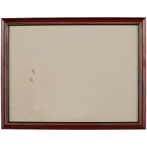 Рама со стеклом, коричневая, 30 х 40 см