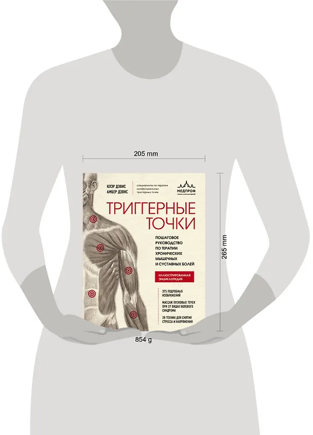 Книга Триггерные точки. Пошаговое руководство по терапии хронических мышечных и суставных болей. Иллюстрированная энциклопедия (Клэр Дэвис) — 14