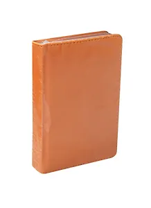 Ежедневник недат. А6 136л "VELVET" оранжевый, иск.кожа, ляссе, Bruno Visconti