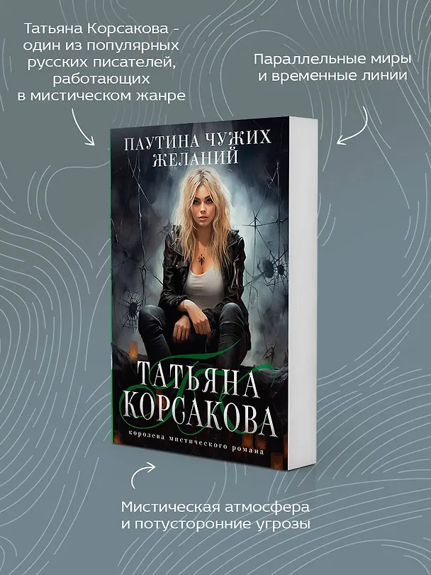 Книга Паутина чужих желаний (Татьяна Корсакова) — 7
