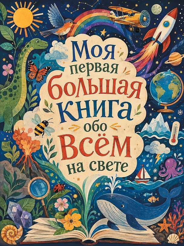 Книга Моя первая большая книга обо всем на свете () — 1