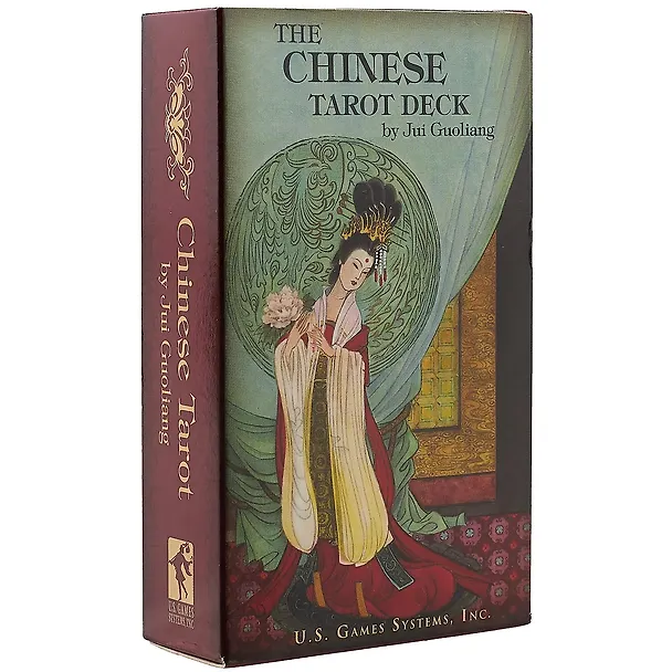 Книга Таро Аввалон, Chinese Tarot Китай Таро (карты+инструкция на англ. яз.) (коробка) (ПИ) () — 1
