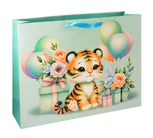 Пакет А3+ 40*50*15 "Тигренок" дет., бум.мат.ламинат 3071278