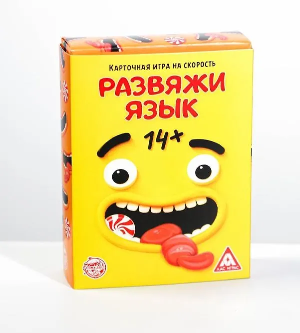Карточная игра на скорость "Развяжи язык" 2937552 — 1