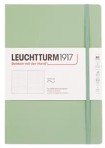 Книга для записей B5 61л тчк. "Classic" мягк.обл., цвет шалфей, Leuchtturm1917