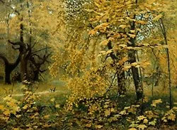 Репродукция в раме (00000135891) Остроухов И.С. Золотая осень (50х70) 2316223