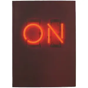 Книга для записей А4 80л кл. "On" интегр.переплет, матовая ламинация, офсет 60г/м2