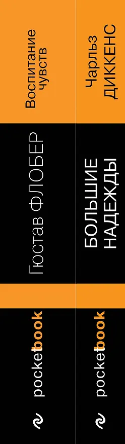 Книга Набор "Несбывшиеся надежды" ( из 2-х книг: "Большие надежды", "Воспитание чувств") (Чарльз Диккенс, Гюстав Флобер) — 3