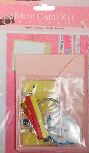 Набор мини скработкрыток, 6 открыток, 6 конвертов, плюс декор, 8 видов (11-21648-607953)