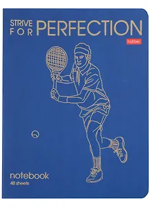 Тетрадь в клетку Hatber, "Большой спорт", 48 листов, в ассортименте
