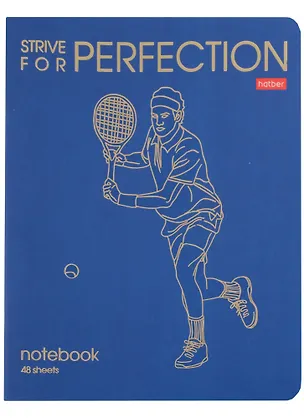 Тетрадь в клетку Hatber, "Большой спорт", 48 листов, в ассортименте 2900106