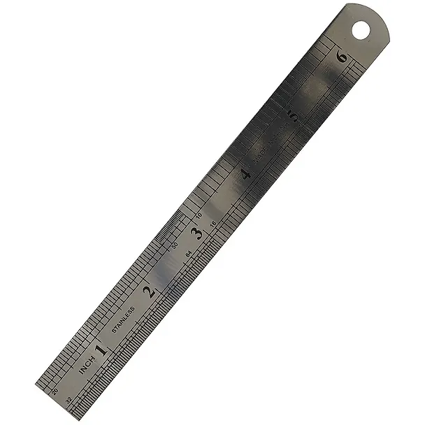 Линейка 15 см, металлическая, GoodMark 236141 — 3