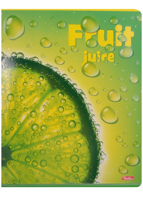 Тетрадь в клетку Hatber, Fruit Juice, 48 листов, в ассортименте 244054 — 1