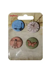 Набор фишек из металла №1 Лавка Древностей (SCB340003048) (4шт) (упаковка)