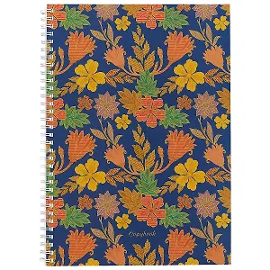 Тетрадь в клетку Unnika, "Орнамент. Волшебные цветы", А4, 80 листов