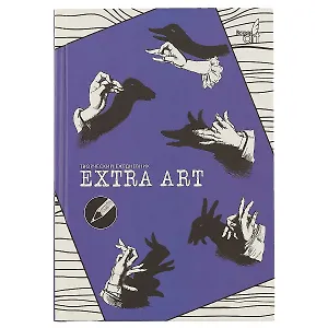 Ежедневник недат, А5 128 л. "Extra Art. Игра теней" 7БЦ, матовая ламинация