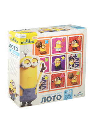 НИ Лото + Пазл 24А Minions (01709) (4+) (коробка) — 2481241 — 1