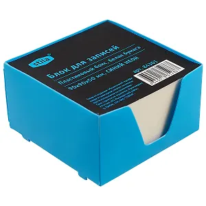 Блок-куб «Синий неон», 9 х 9 х 5 см