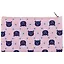 Пенал-косметичка «Коты на розовом», 21 х 12 см — 250819 — 1
