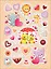 Сердечки. 100 наклеек — 2733309 — 2