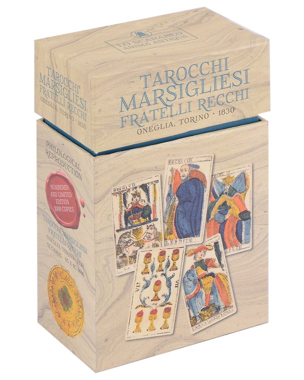 Книга Таро Марсельское Фрателли Рекки / Tarocchi Marsigliesi Fratelli Recchi () — 1