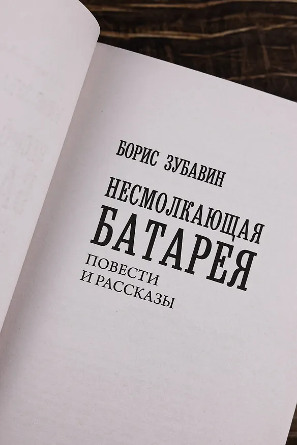 Книга Несмолкающая батарея (Борис Зубавин) — 8