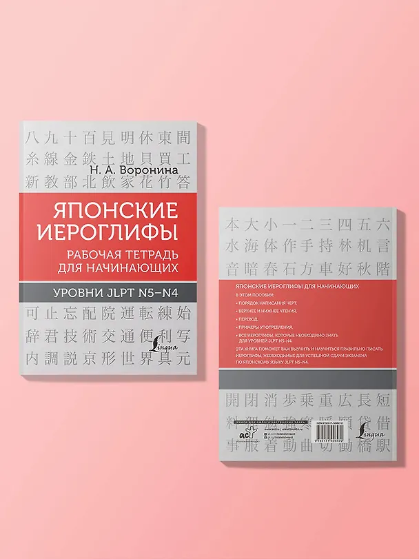 Книга Японские иероглифы. Рабочая тетрадь для начинающих. Уровни JLPT N5-N4 (Нина Воронина) — 6