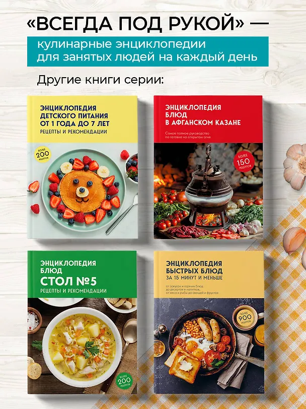 Книга Энциклопедия блюд в аэрогриле () — 8