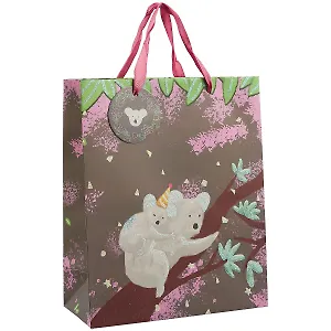 Пакет А4 32*26*12 Коалы дет., бум.мат.ламинат