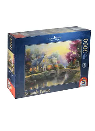Паззл 3000 (57463) Вечернее настроение (Thomas Kinkade) (коробка) 2427864