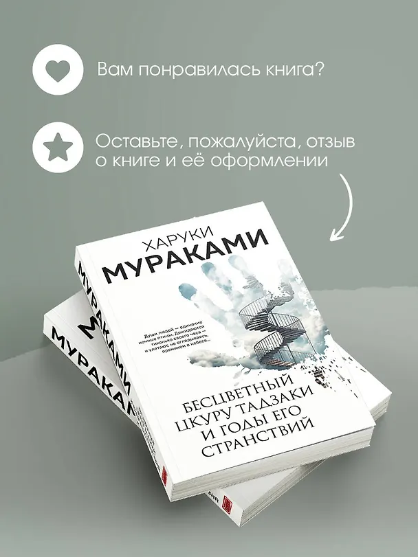 Книга Бесцветный Цкуру Тадзаки и годы его странствий (Харуки Мураками) — 10