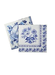 Набор салфеток для декупажа Гжель 1 (НСД2101) (2шт) (упаковка)