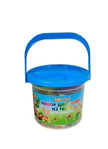 Набор для творчества лепка из теста Ведерко (956135-12) (12цв)