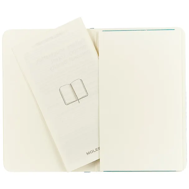 Записная книжка Moleskine Classic Soft, линейка, бирюзовая, 96 листов, А6 242979 — 4