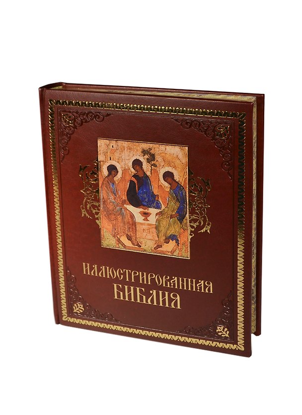 Книга Иллюстрированная Библия (кожа) () — 1