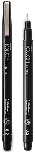 Ручка капиллярная  TOUCH Liner 0,2мм, черный, TOUCH