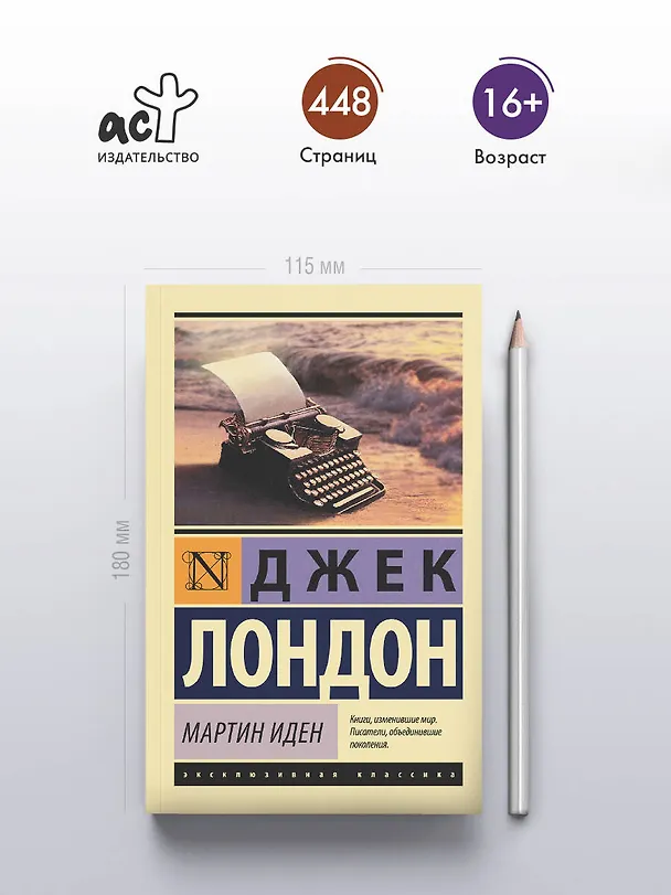 Книга Мартин Иден (Джек Лондон) — 8