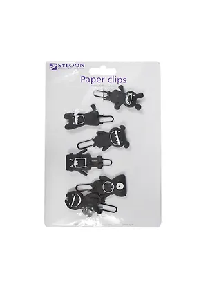 Скрепки "Монстрики" (6шт) (блистер) 2387215