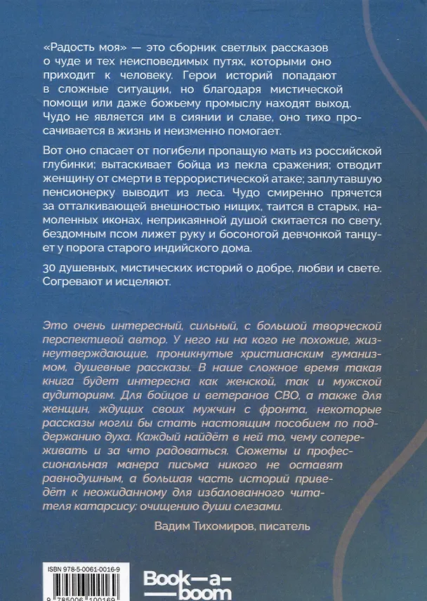 Книга Радость моя (Ирина Лапшина) — 2