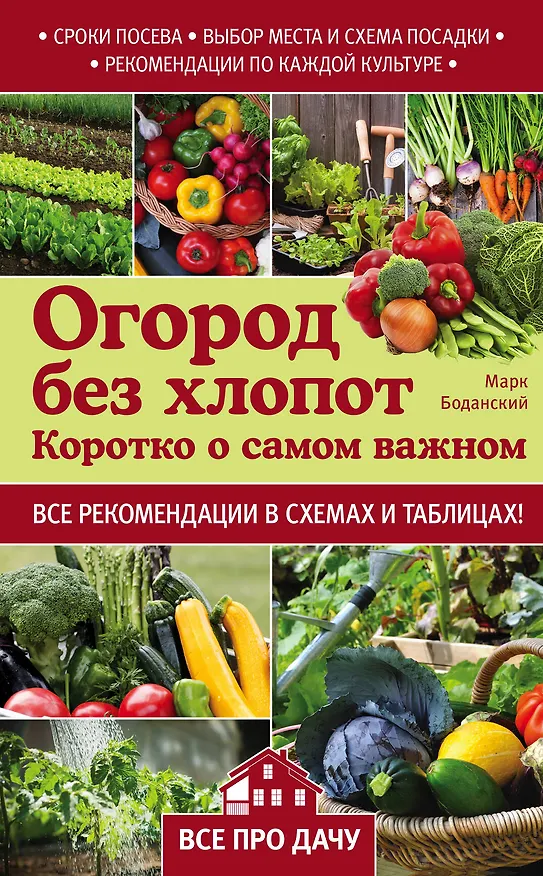 Книга Огород без хлопот. Коротко о самом важном (Марк Боданский) — 1